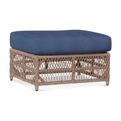 Repose-pieds d'extérieur avec coussin Chelsea