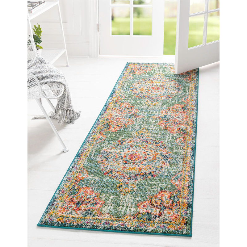 Galyean Abstract Indoor Rug, Runner 2'2" x 6'1"