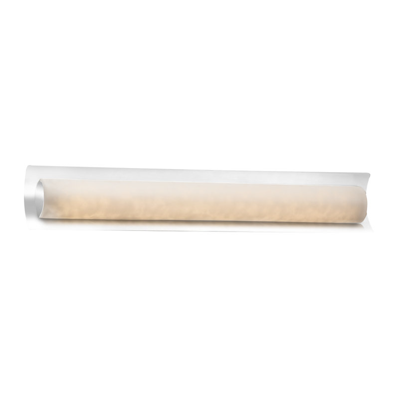 Brey Dimmable Bath Bar, Polished Chrome, 30" W