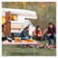 Table pliante rose de 6 pi - Table utilitaire en plastique portable pour les événements extérieurs, le camping et les fêtes (71 po)-130462491