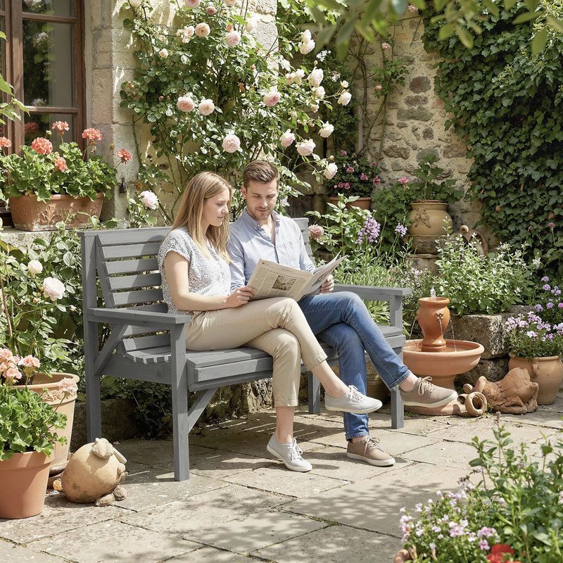 Wood Outdoor Bench