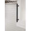 Poignée d'armoire centrale noire matte de centre-à-centre 6 5/16 po (160 mm) - paquet de 25-111777999-111778000