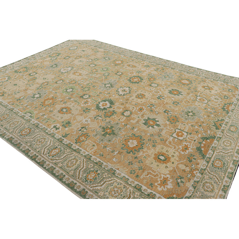 Wool Camouflage Area Rug