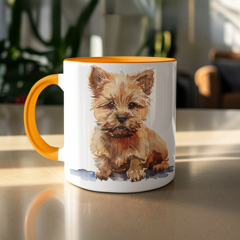 Mug, Orange, 3