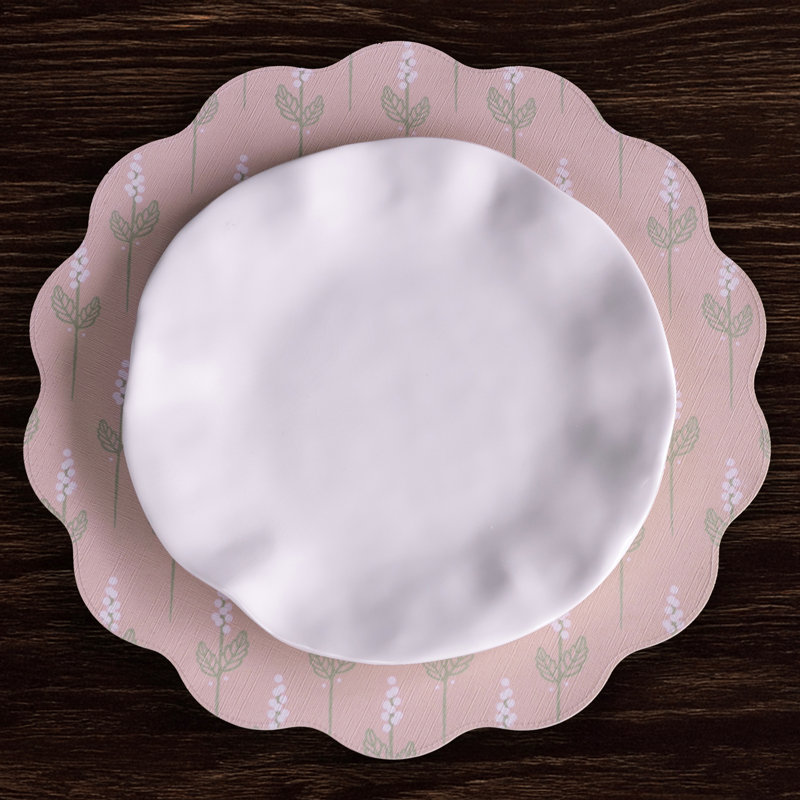 Vida Vinyl Round Placemats