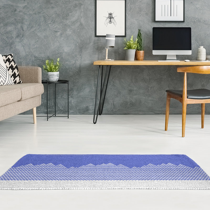 Tapis de mountain blue area, Rectangle 2 pi x 3 pi