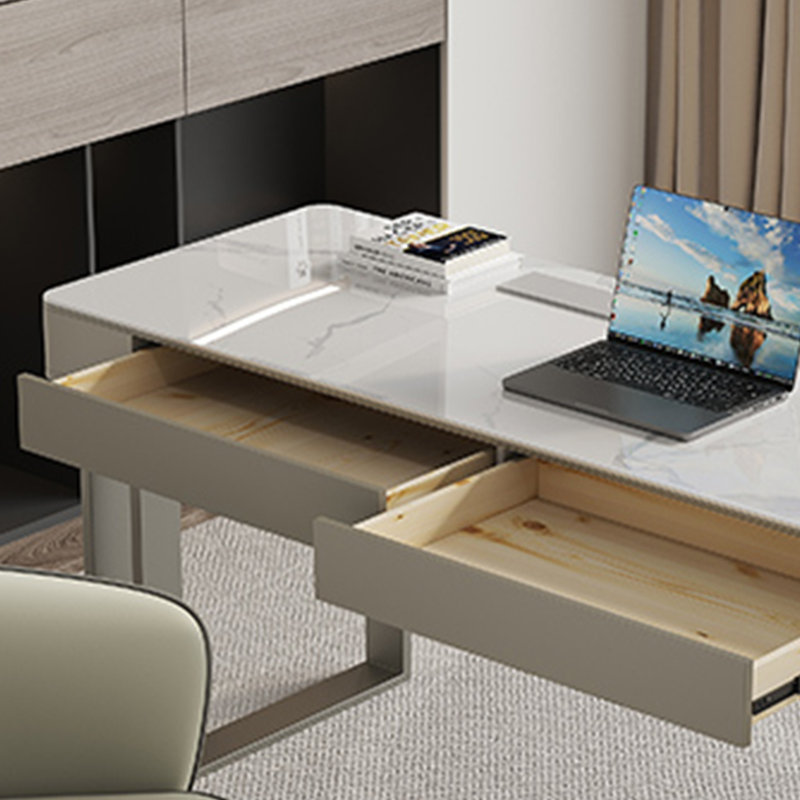 Bureau d'ordinateur, H 29,52 po x l 55,11 po x P 23,62 po