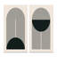 Ensemble de peinture 2 pièces - Minimal Late 20S-1351084713-1351084712