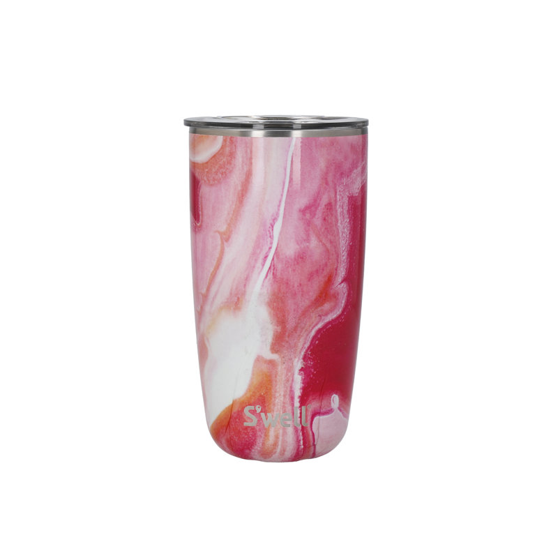 S'well Rose Agate 530ml Vacuum Insulated Stainless Steel Travel Tumbler