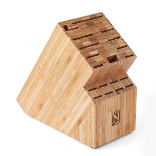 Zassenhaus Magnetic Knife Block, Ash Wood, 11 x 3.5