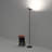 Sky Flux Industrial 63" Dimmable LED Floor Lamp with Adjustable Head-933276330-871956149