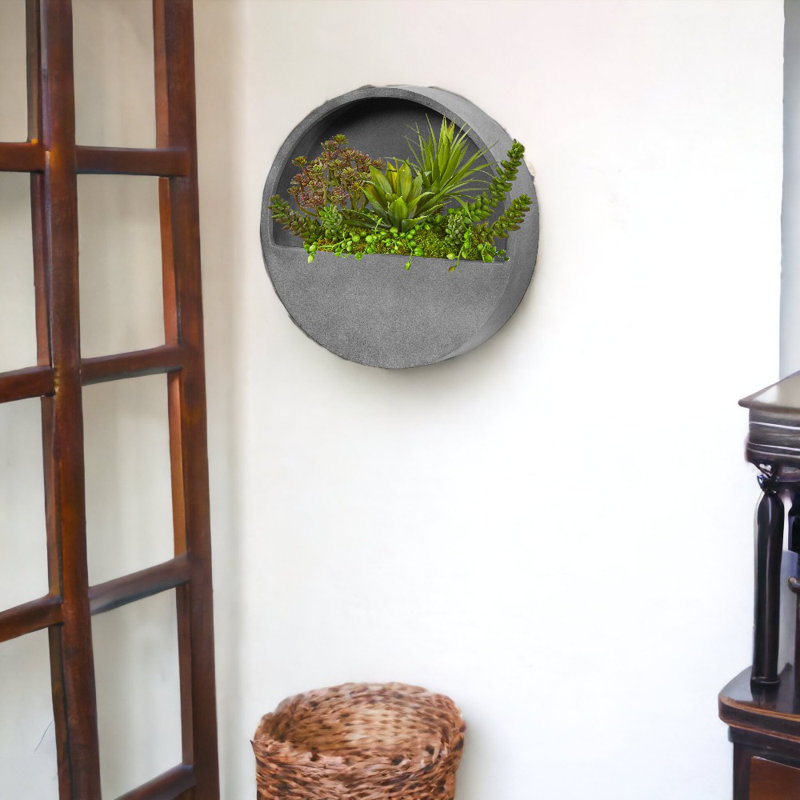 Wall Planter, 12" H x 12" W x 5" D