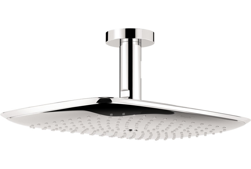 PuraVida Ceiling Rain Shower Head, Chrome