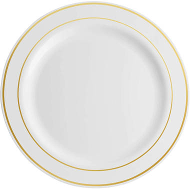 Dixie Disposable Dinner Plate for 125 Guests & Reviews