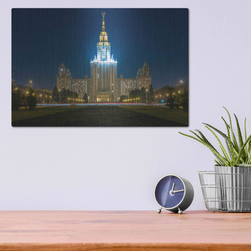 «Moscow - State Univercity» par AKG, H 12 po x l 16 po