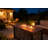 48" Fire Table With Fiberglass Wooden Tabletop