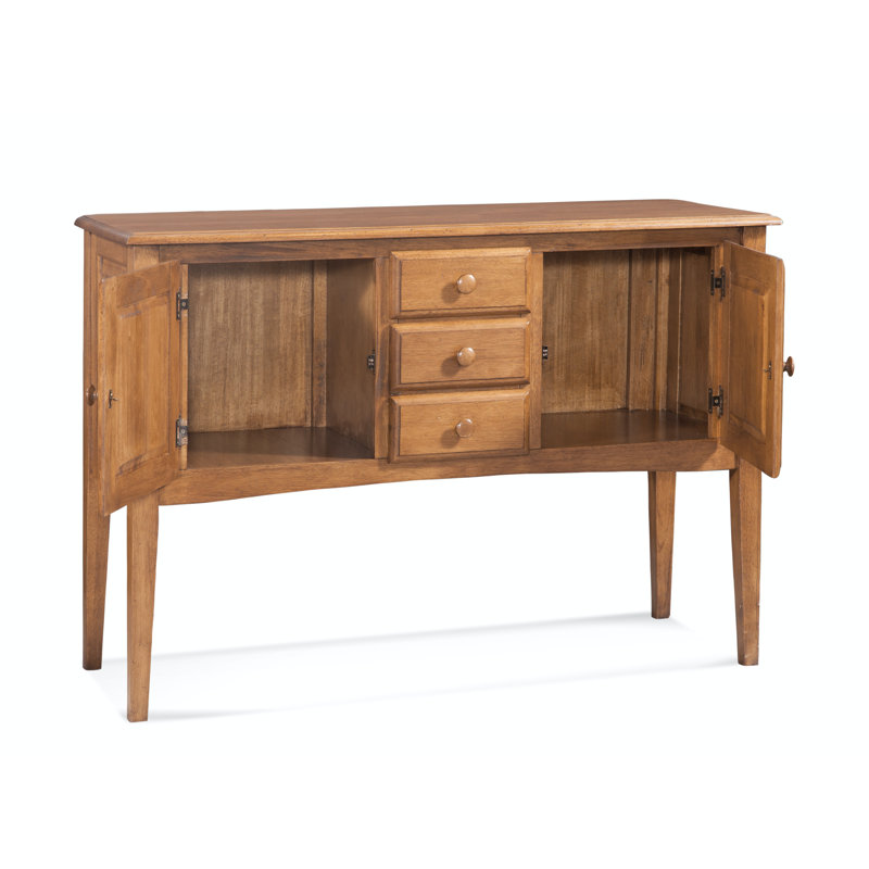 Hues 52.25'' W Solid Wood Buffet, Havana