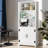Ilus 71" H Modern Storage Bookcase Bookshelf Display with Cabinet & 5 Shelves for Home Decor-2028080072