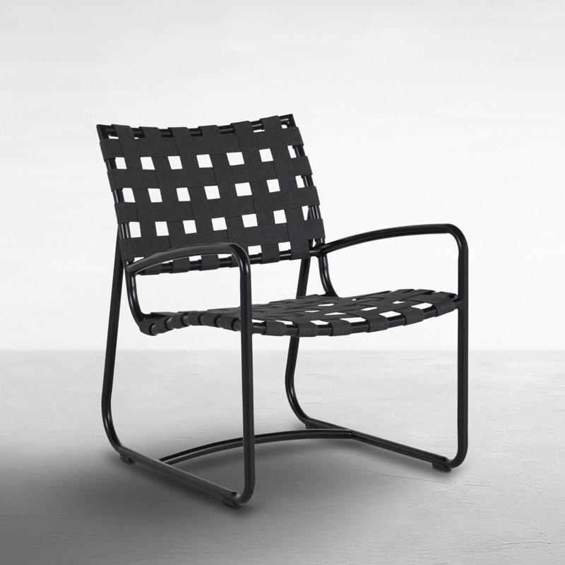 Catalina Patio Chair, Midnight/Charcoal