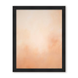 Abstract Underwater Clouds XIX by  - Floater Frame Print on Canvas