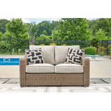 Causeuse d'extérieur avec coussin Danny