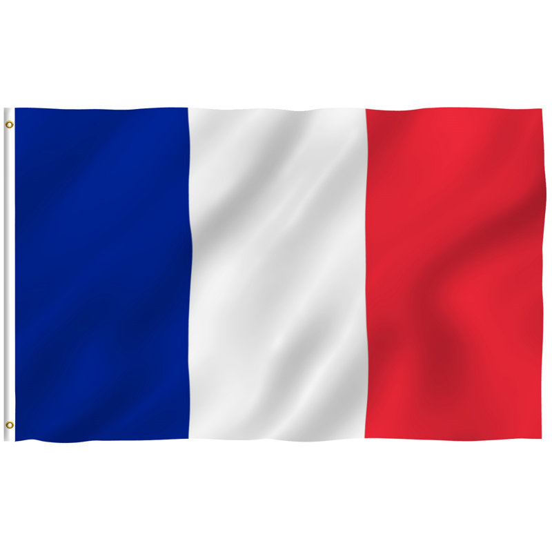 Drapeau de maison 36 po x 60 po France