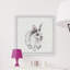 «Mokane Fluffy Little Bunny», reproduction encadrée-457624762