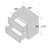 CASAINC Ready-to-Assemble W33"x D24"x H34.5" Kitchen Drawer Base Cabinet