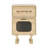 Rotatable Robot Side Table, MDF Storage End Table, Natural