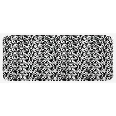 Modern & Contemporary Synthetic Kitchen Mat