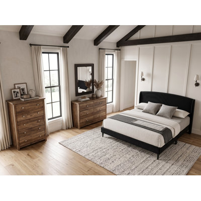 Ensemble de chambre à coucher Cerrato 3 pièces
