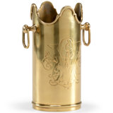 Vanderbilt Brass Ice Bucket