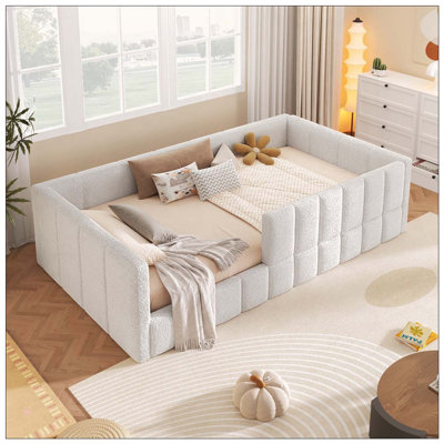 Woollen Upholstered Daybed,Floor Bed