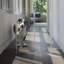 Hiddin Clear Freestanding Tall Zig Zag Pet Gate-1571870134