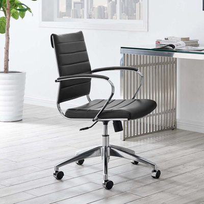 Modway Jive Ribbed Mid-back Executive Office Chair