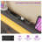 Bed Frame with Adjustable Headboard, Upholstered Bed with Power Outlets & RGB LED Lights-904123507-883124793-883124792