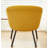 30.12'' Height corduroy armchair-19670552