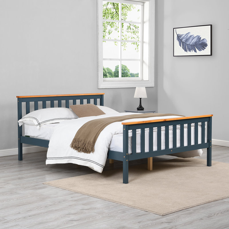 Gatling Bed, Blue Oak, Double (4'6)