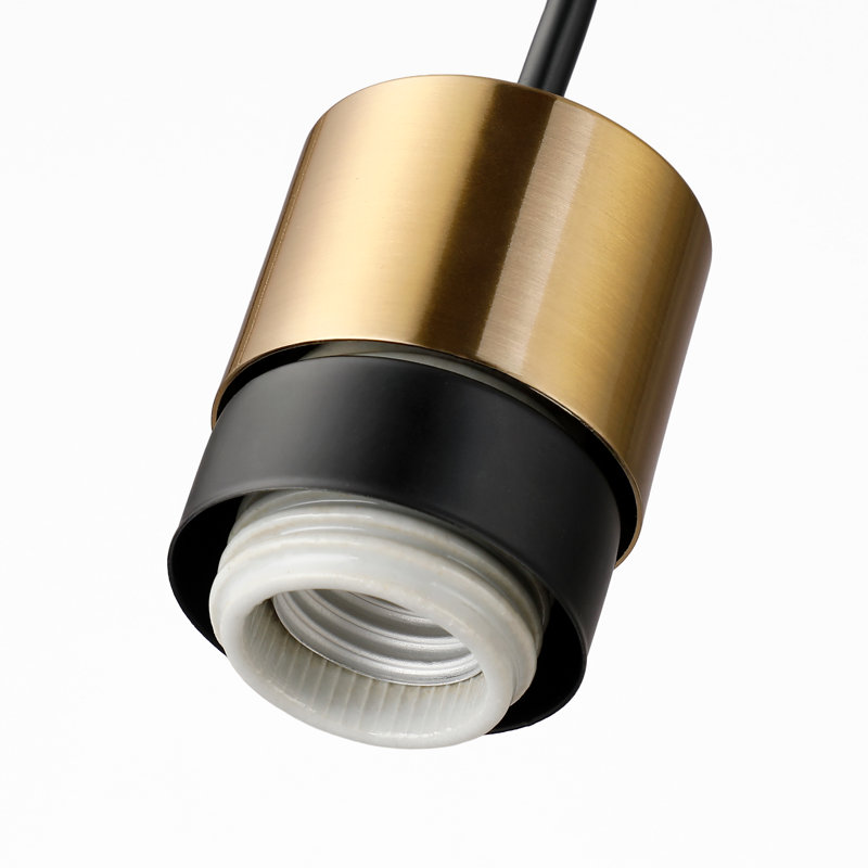 Luminaire suspendu pour îlot de cuisine 5 lumières Bangor, 5 lumières, Column