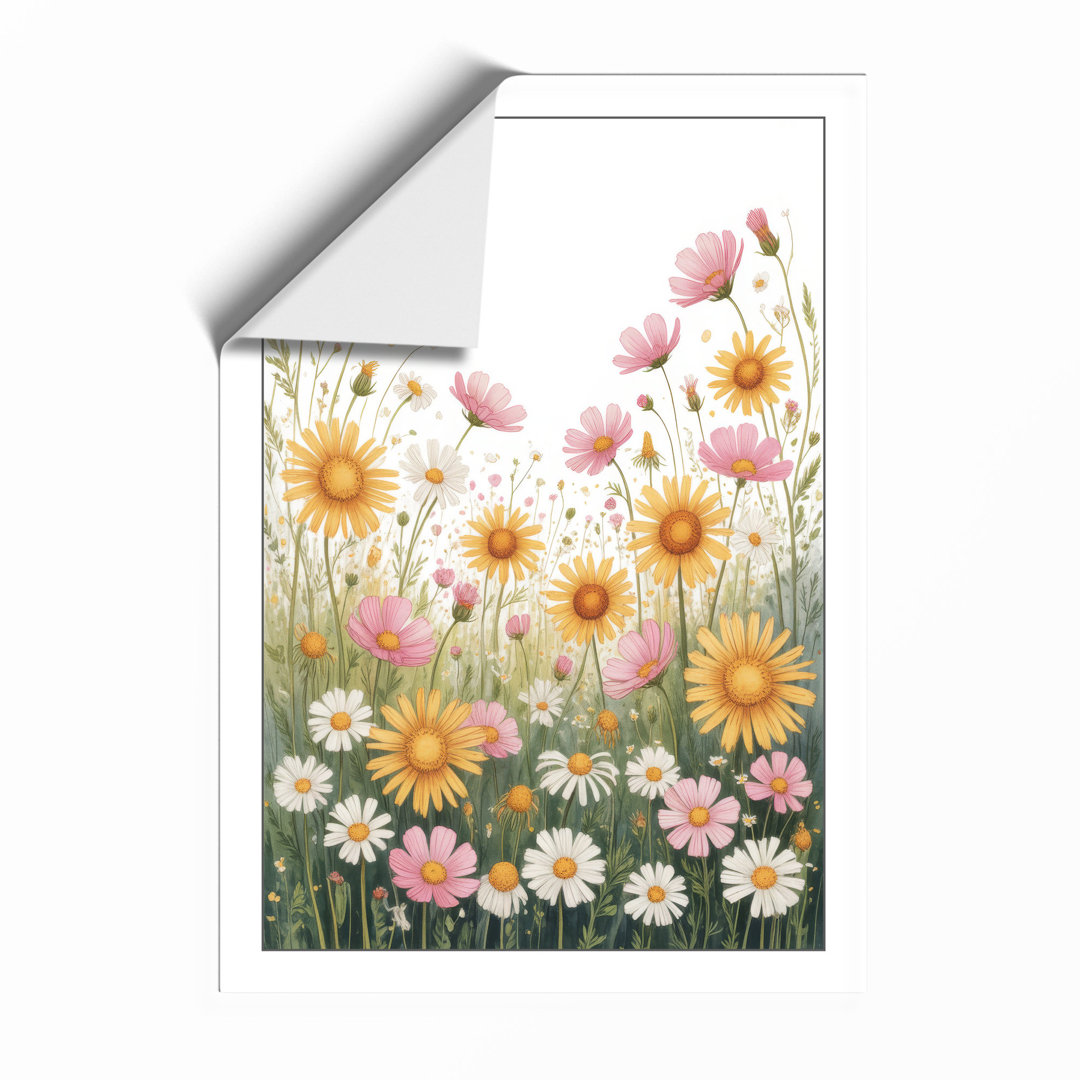 Wildflower Meadow Botanical - Framed Print