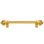 Cricket Cage 6 inches c.c. with 5/8 reeded center long pull large finial in Antique Brass