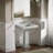 Memoirs Rectangular Pedestal Bathroom Sink with Overflow-19195569-10939917