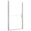 Porte de douche simple avec porte coulissante et cadre-133961967-133961968