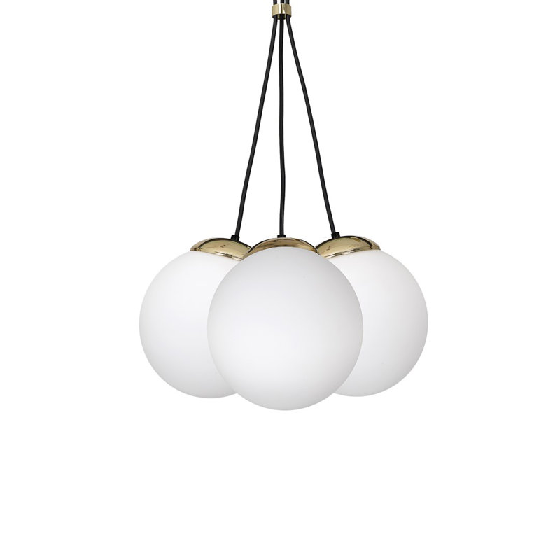 Ambriz 3 - Light Black Cluster Pendant