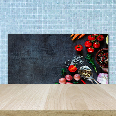 Loussaint 50cm W x 100cm L Glass Peel and Stick Panel