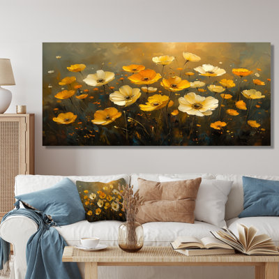 Jeanlouis - Buttercups Wall Art Living Room