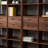 Light luxury unique design bookcase