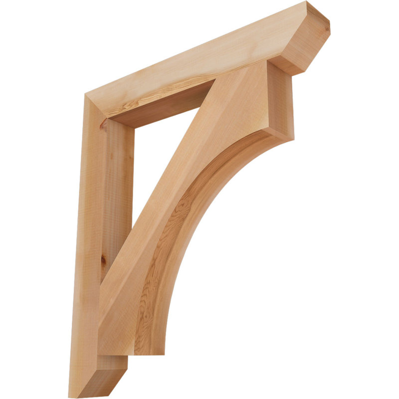 Support latté Westlake l 3 1/2 po x P 28 po x H 32 po, cèdre rouge de l'Ouest, Cèdre rouge, H 32 po x l 3,5 po x P 28 po