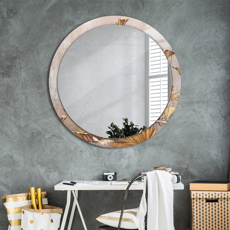 Huldar Glass Flat Wall Mirror