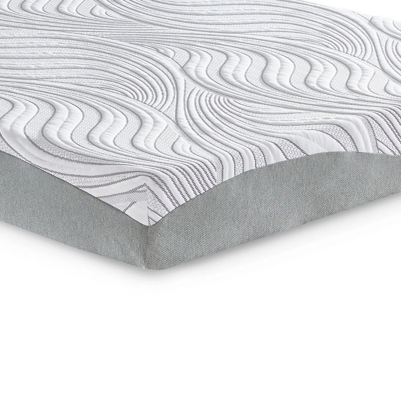 Matelas Meny, mousse viscoélastique moelleuse, soutien du corps, 8 po, Très grand californien